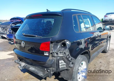 2017 Volkswagen Tiguan 2.0T/2.0T S из США, поврежденный, VIN WVGAV7AX1HK018951